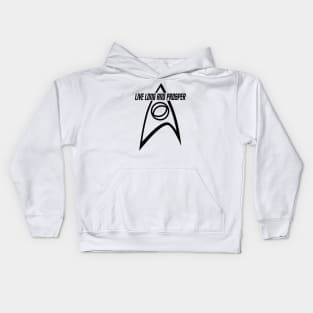 STAR TREK - Live Long and Prosper Kids Hoodie